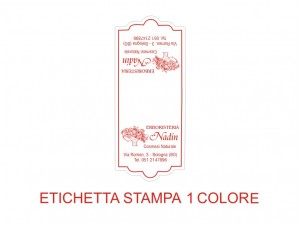 Etichette adesive chiudi busta (mm 38x90)  (cod.2N)